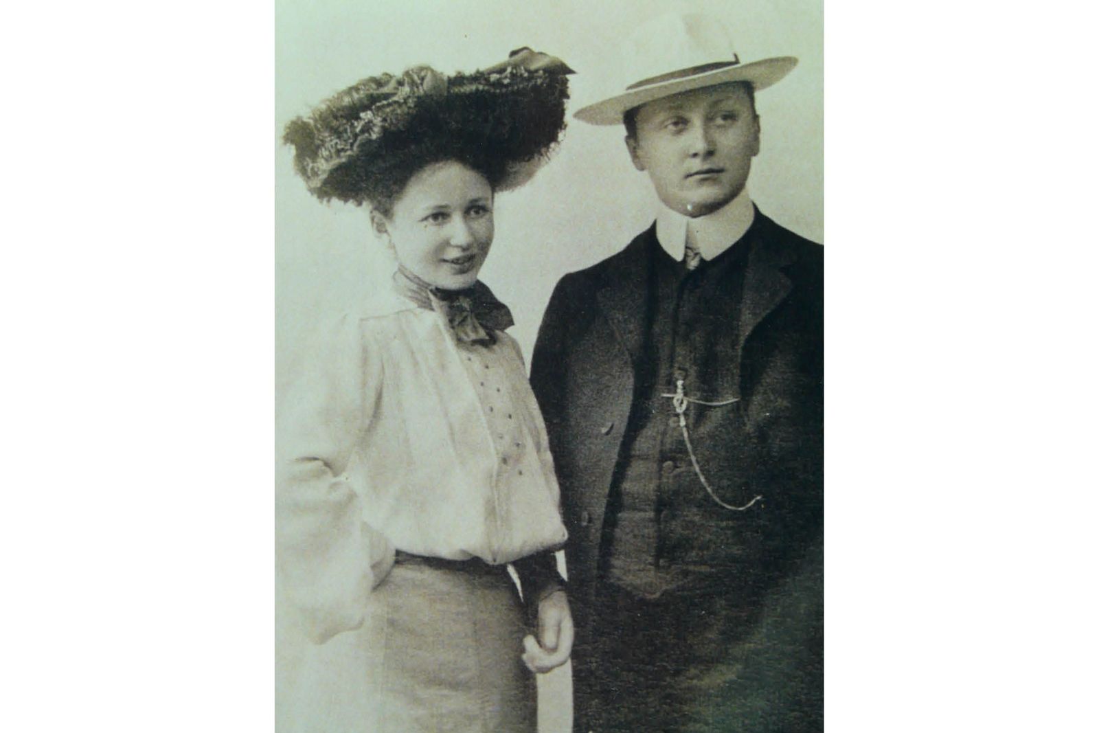 Käthe und Paul Bosse im Jahr 1920