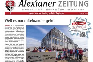Die erste Ausgabe 2024 der Alexianer Zeitung ist erschienen. 